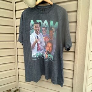 Adam Sandler Gray Graphic T-Shirt size 2XL happy Gilmore top shirt men’s women’s